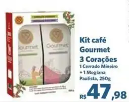 Sam's Club Kit café Gourmet 3 Corações oferta