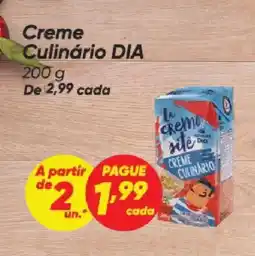 Dia Creme Culinário DIA oferta