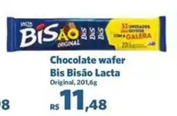 Sam's Club Chocolate wafer Bis Bisão Lacta Original, oferta