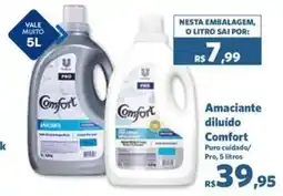Sam's Club Amaciante diluído Comfort oferta