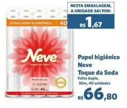 Sam's Club Papel higiênico Neve Toque da Seda oferta