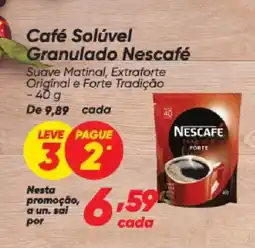 Dia Café Solúvel Granulado Nescafé oferta