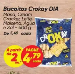 Dia Biscoitos Crokay DIA oferta