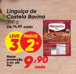 Dia Linguiça de Costela Bovina oferta