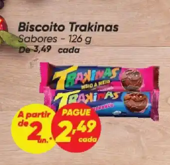 Dia Biscoito Trakinas Sabores oferta
