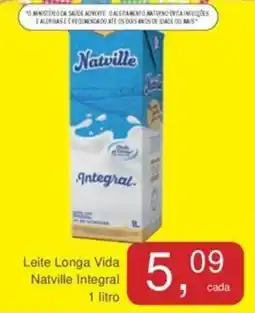Mineirão Atacarejo Leite Longa Vida Natville Integral oferta
