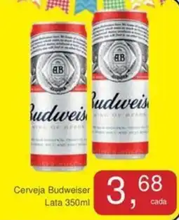 Mineirão Atacarejo Cerveja Budweiser Lata oferta