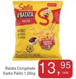 Mineirão Atacarejo Batata Congelada Sadia Palito oferta