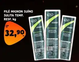 Bergamais Supermercados Filé mignon suíno sulita temp. resf. oferta