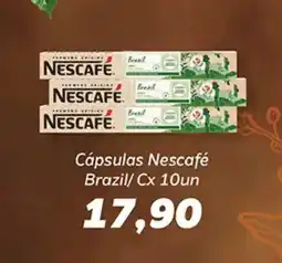 Supermercados Tauste Cápsulas Nescafé Brazil oferta