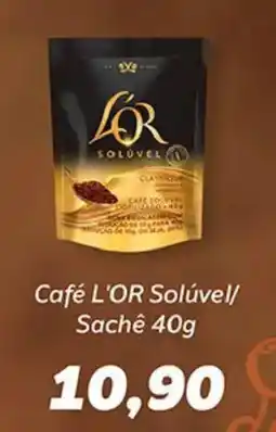 Supermercados Tauste Café L'OR Solúvel/ Sachê oferta