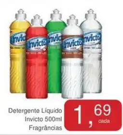 Mineirão Atacarejo Detergente Líquido Invicto Fragrâncias oferta