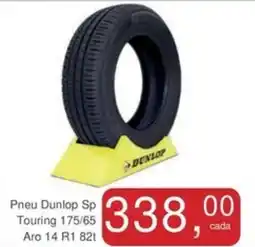 Mineirão Atacarejo Pneu Dunlop Sp Touring 175/65 Aro 14 R1 82t oferta