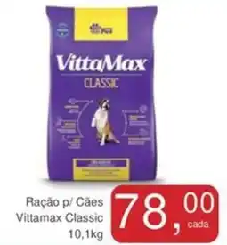 Mineirão Atacarejo Ração p/ Cães Vittamax Classic oferta