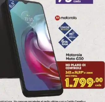 Carrefour Motorola Moto G30 oferta