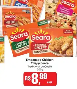 Supermercados Mateus Empanado Chicken Crispy Seara oferta