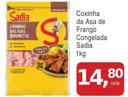 Mineirão Atacarejo Coxinha da Asa de Frango Congelada Sadia oferta