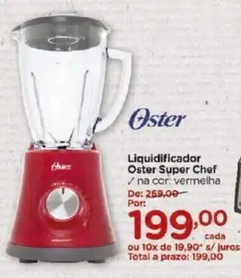 Carrefour Liquidificador Oster Super Chef oferta