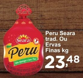 Rossi Supermercado Peru Seara Trad. ou Ervas Finas 1kg oferta