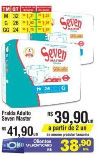 Fralda Adulto Seven Master
