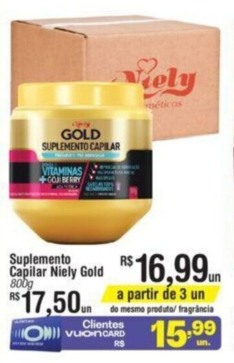 Suplemento Capilar Niely Gold 800g