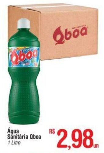 Fort Atacadista Agua Sanitaria Qboa 1L oferta