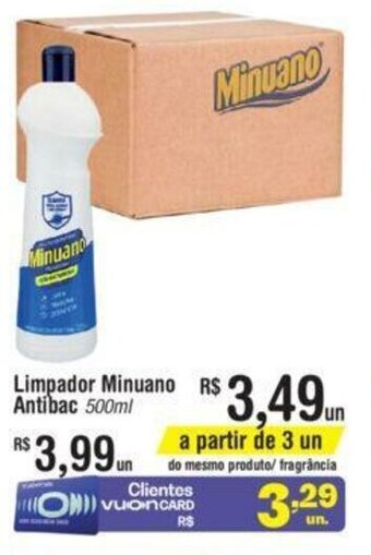Limpador Minuano Antibac 500ml