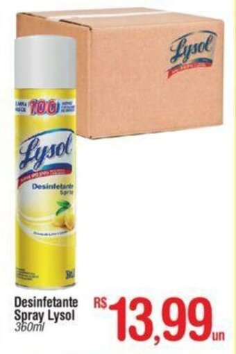Desinfetante Spray Lysol 360ml