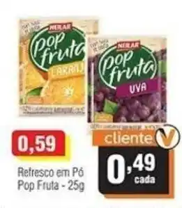 Refresco em po Pop Fruta 25g