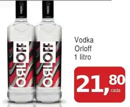 Mineirão Atacarejo Vodka Orloff oferta