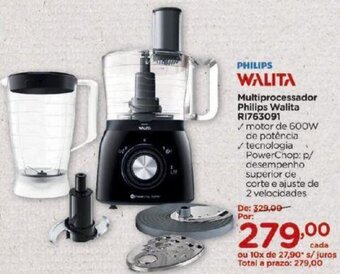 Multiprocessador Phillips Walita