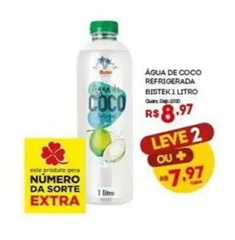 Agua de Coco Refrigerada Bistek 1L