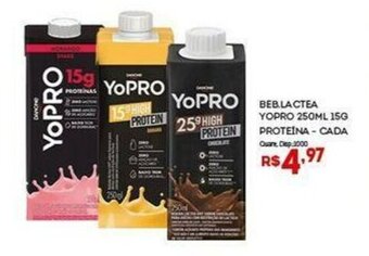 Beb. lactea YoPro 250ml 15g Proteina cada