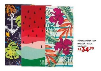 Bistek Supermercados Toalha Praia Teka Malaga cada oferta
