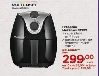 Carrefour Fritadeira Multilaser oferta