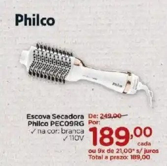 Carrefour Escova secadora Philco oferta