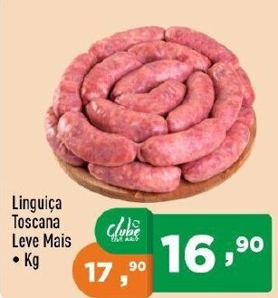 Linguica Toscana Leve Mais 1kg