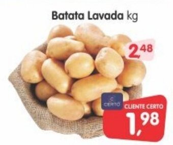Cercadão Batata Lavada 1kg oferta
