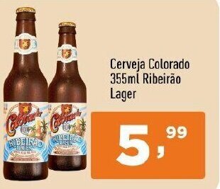 Supermercados Pague Menos Cerveja Colorado 355ml Ribeirao Lager oferta