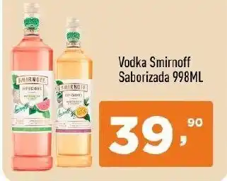 Supermercados Pague Menos Vodka Smirnoff Saborizada 998ml oferta