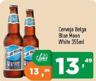 Supermercados Pague Menos Cerveja Belga Blue Moon White 355ml oferta