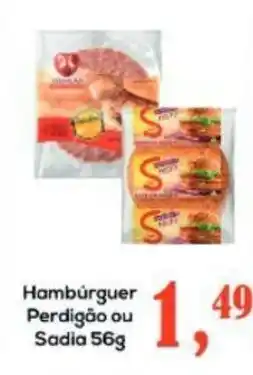 Semar Supermercado Hamburguer Perdigao ou Sadia 56g oferta