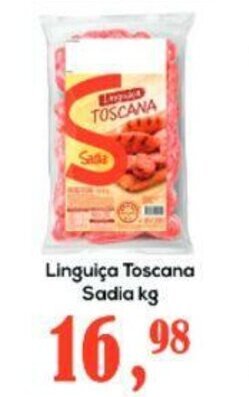 Semar Supermercado Linguica Toscana Sadia 1kg oferta