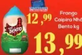 Semar Supermercado Frango Caipira Nho Bento 1kg oferta