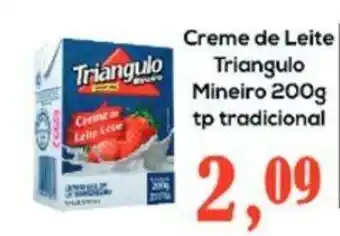 Creme de Leite Triangulo Mineiro TP 200g tradicional
