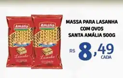 Bahamas Mix Massa para lasanha com ovos santa amália oferta
