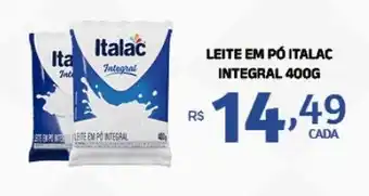 Bahamas Mix Leite em pó italac integral oferta