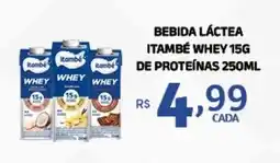 Bahamas Mix Bebida láctea itambé whey 15g de proteínas oferta