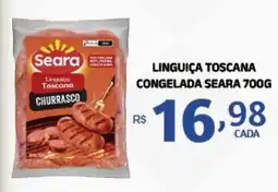 Bahamas Mix Linguiça toscana congelada seara oferta