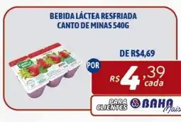 Bahamas Mix Bebida láctea resfriada canto de minas oferta